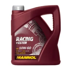 MANNOL RACING 10W60 4L +ESTER A3/B4 SN/CF FULL SZINTETIKUS