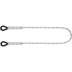 Kratos munkaterület-korlátozó kötél - 1,8m - fehér - 1,8m, Szín: fehér, Méret: 1,8m
