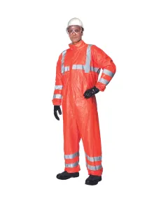 Tyvek 500 overall HV narancssárga L, Szín: HV narancssárga, Méret: L