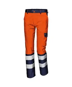 Sir Safety System MISTRAL jól láthatósági nadrág - 60 - narancs/kék, Szín: narancs/kék, Méret: 60