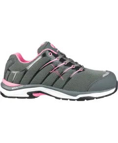 Albatros Twist Pink Wns Low S1P ESD HRO SRC női munkavédelmi cipő - 39 - szürke/rózsaszín, Szín: szürke/rózsaszín, Méret: 39