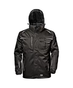 Sir Safety System TRIAL kabát - 4XL - fekete, Szín: fekete, Méret: 4XL