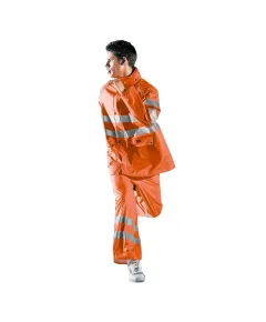 Sir Safety System GLAMOUR jól láthatósági esőkabát - L - narancs, Szín: narancs, Méret: L