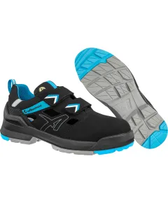 Albatros Forge Air Black/Blue Low S1 ESD FO SR munkavédelmi szandál - 46 - fekete/kék, Szín: fekete/kék, Méret: 46