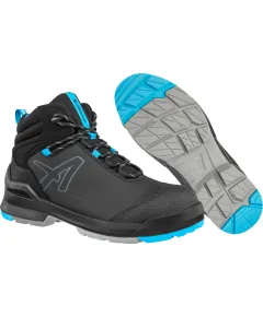 Albatros Taraval Black/Blue Mid S3L ESD FO SR munkavédelmi bakancs - 40 - fekete/kék, Szín: fekete/kék, Méret: 40