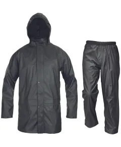 SIRET PU esőöltöny fekete XL, Szín: fekete, Méret: XL