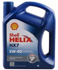 Shell Helix HX7 5W-40 Motorolaj 4L
