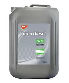 MOL Turbo Diesel 15W-40 10L tehergépkocsi motorolaj