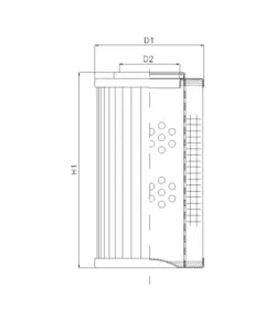 Filtrec D122C10A hidraulika szűrő