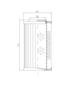 Filtrec D112T40A hidraulika szűrő