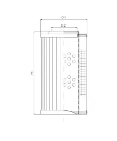 Filtrec D123C25A hidraulika szűrő