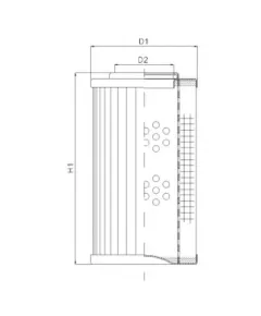 Filtrec D122T125A hidraulika szűrő