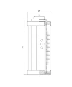 Filtrec DHD110A03B hidraulika szűrő