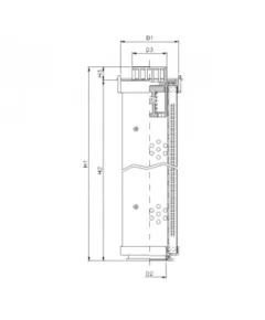 Filtrec RHR185G15B hidraulika szűrő