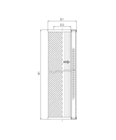 Filtrec S237T250 hidraulika szűrő
