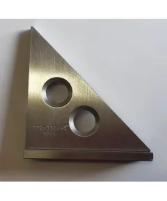 Acélháromszög talpas 110x110/90°/45°