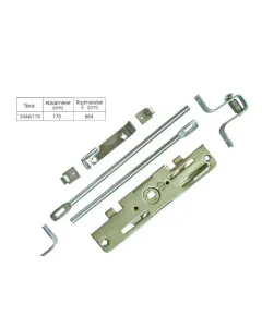 Baschule zár 3346/175/10 db