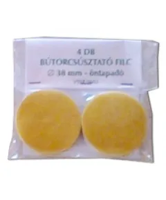 Bútorcsúsztató filc ¤ 38 mm/4 db öntapadós
