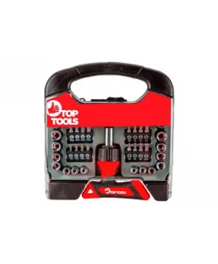 Csavarhúzó és dugókulcs készlet Top Tools 39d200, 44db