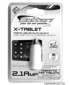 SZIVARGYÚJTÓ USB TŐLTŐ 2,1Amp 30106