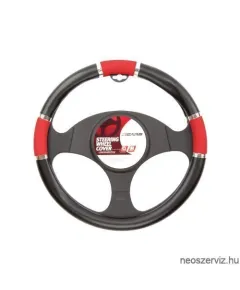 KORMÁNYVÉDŐ 37-39cm FEKETE, PIROS 92254