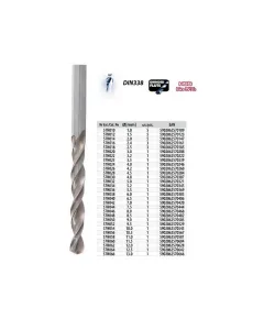 Csigafúró co 2.5 Graphite 57h018-10 / 10 db