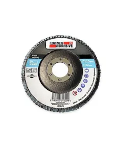 Csiszolótárcsa lamellás konner 115x22 mm, a080 zirconium
