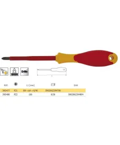 Csavarhúzó Topex 39d479 1000 v pz1x80