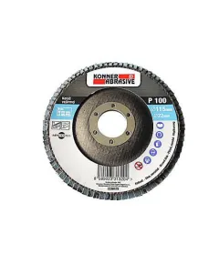Csiszolótárcsa lamellás konner 115x22 mm, a100 zirconium