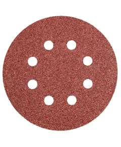 Csiszolópapír Graphite 55h939 tépőzáras 125mm k40 8 lyukkal 5 db