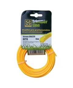 Damil fűszegélynyíróhoz grazer pro hepta 3,0 mm 15m hex