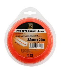 Damil fűszegélynyíróhoz dualcut dbq 2,4 mm 20 m szögletes