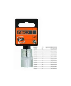 Dugókulcs Neo 08-015 15 mm 1/2" 6 p