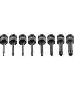 Dugókulcs készlet Neo 08-712 impact torx 1/2" 8 részes