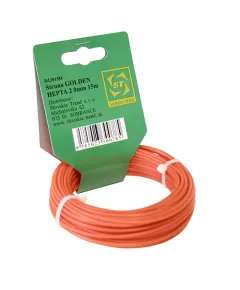 Damil fűszegélynyíróhoz golden economy 2,0 mm 15 m kerek