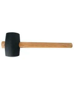 Gumikalapács 680 gr fa nyéllel 230002