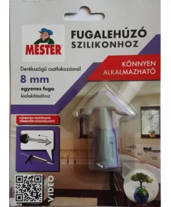 Fugalehúzó szilikonhoz egyenes fugákhoz 8 mm