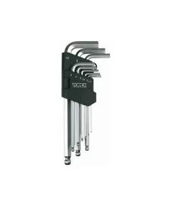Imbuszkulcs készlet Topex 35d957 9r 1,5-10 mm gömbölyű