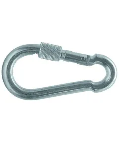 Karabíner rugós, menetes 6x60 mm /20db