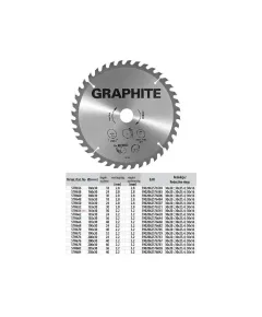 Körfűrészlap Graphite 57h650 165x30 z 24