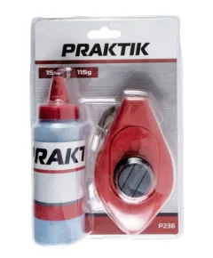 Kicsapózsinór Praktik fém 15 m+porfesték 115g/ p236