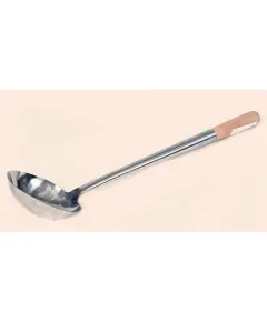 Merőkanál rozsdamentes fanyél 39 cm/14 cm