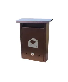 Postaláda kültéri álló zárható antik bronz klasszik
