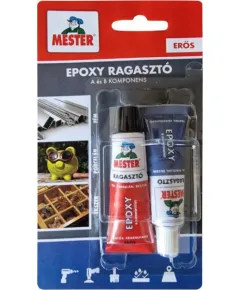 Ragasztó mester epoxy 2x15 ml kétkomponensű