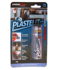 Ragasztó epoxy gyurma kétkomponensű 50 gr