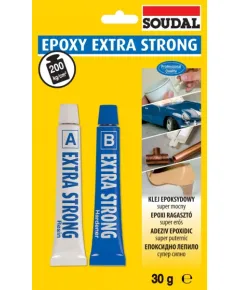 Ragasztó epoxy extra strong 2x15ml soudal