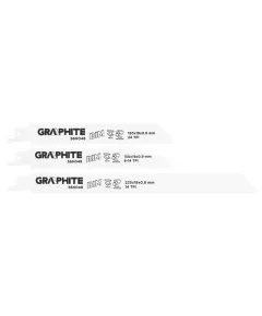 Orrfűrészlap készlet Graphite 56h048 bim /3db