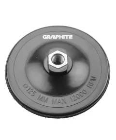 Rugalmas csiszolótányér Graphite 55h825 125mm