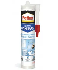 Szilikon szaniter pattex 280 ml fehér