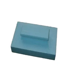 Simító hungarocell 10x15x6 kék